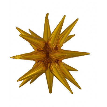 Estrella 3D de puntas 76x88cm de foil