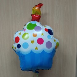 Globo pastel de cumpleaños foil TG