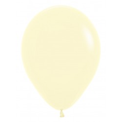 Globos pastel mate 5"-13cm Sempertex