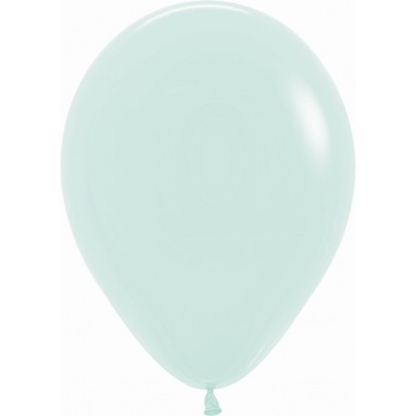 Globos pastel mate 5"-13cm Sempertex