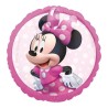 Globo Minnie rosa redondo 18" Foil