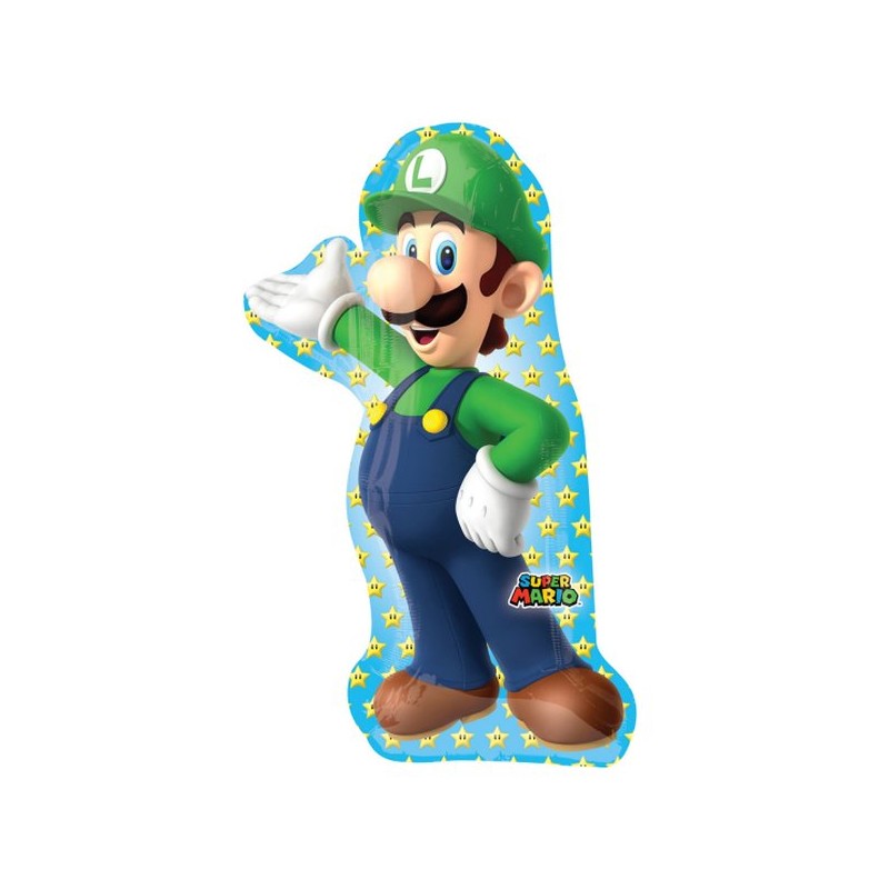 Globos Luigi de la serie Super Mario Bros para tus decoraciones.