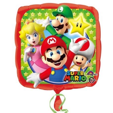 Globo Super Mario y amigos Anagram