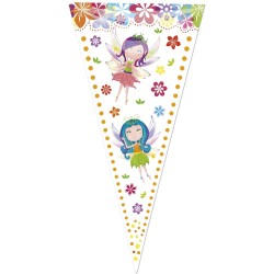 Bolsa para chuches temática HADAS para tus fiestas de cumpleaños.