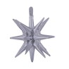 Estrella 3D de puntas 45x50cm de foil para tus decoraciones.