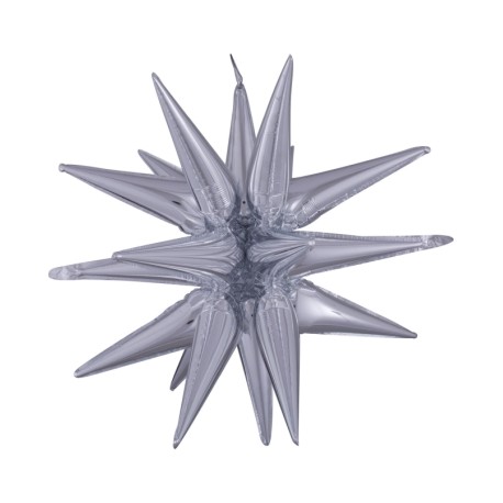 Estrella 3D multipuntas 76x88cm de foil