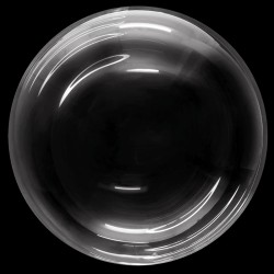 Globo burbuja transparente 14"-35cm