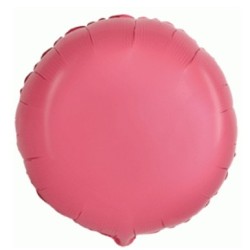 Globo redondo de foil 18"-45cm en globos metálicos para decoración.