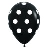 Globos con lunares 12"-30cm en globos con lunares para decoración.