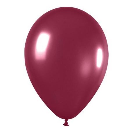 Globos de colores metálicos 12"-29cm Sempertex. Globos para decoración