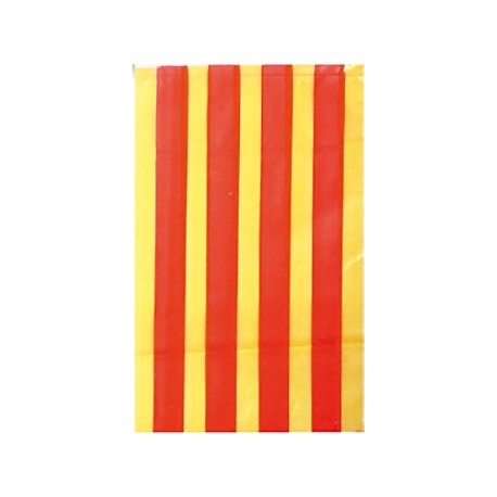 Bandera catalana de plástico 50m