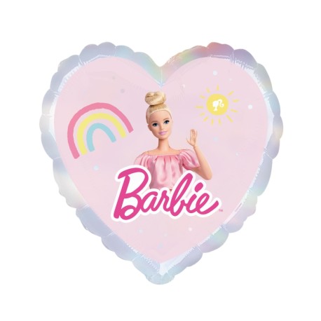 Globo Barbie corazón 18"-45cm foil