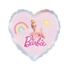 Globo Barbie corazón 18"-45cm foil