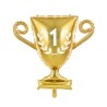 Globo copa trofeo 1 laurel foil