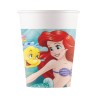 Vasos de la Sirenita de papel 200ml