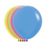 Globos colores neón 18"-45cm Sempertex (15)