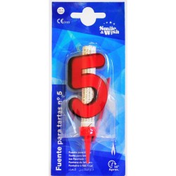 Vela bengala número 5