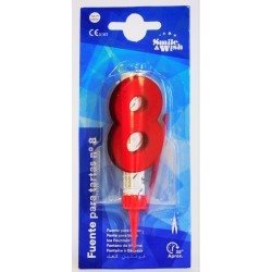 Vela bengala número 8