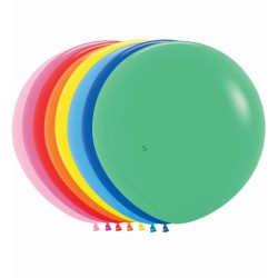 Globos gigantes 24"-60cm estándar Sempertex en globos para decoración.