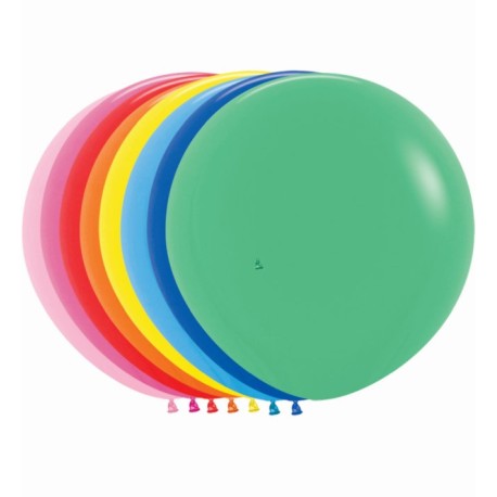 Globos gigantes 24"-60cm estándar Sempertex en globos para decoración.