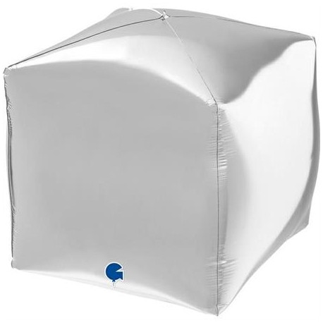 Globo cubo foil 4D 15"-38cm Grabo