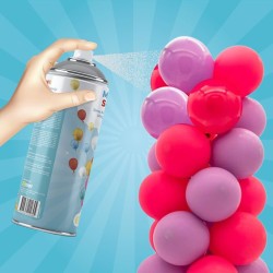 Spray para brillo de globos Magic Shine. Dales brillo a tus globos y que no queden opacos.