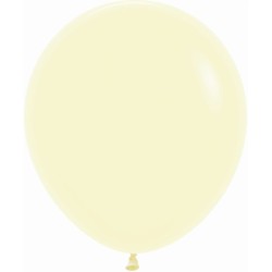 Globos de colores pastel mate de 18"-45cm Sempertex. Globos de látex.