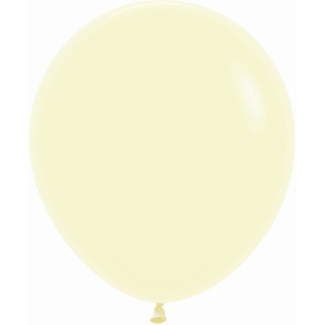 Globos de colores pastel mate de 18"-45cm Sempertex. Globos de látex.