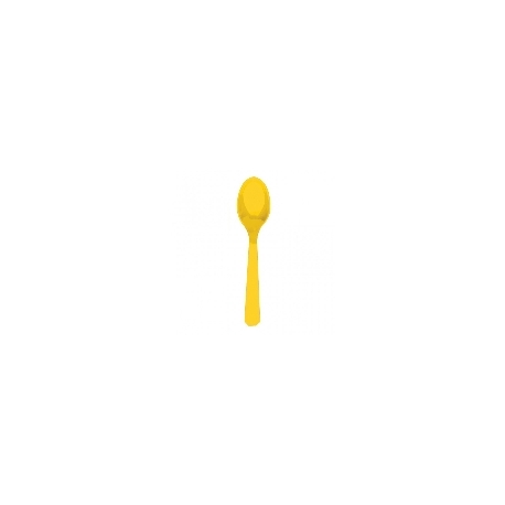 Cucharas de plástico en la categoria vajillas de colores para decorar.
