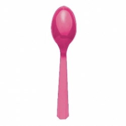 Cucharas de plástico en la categoria vajillas de colores para decorar.