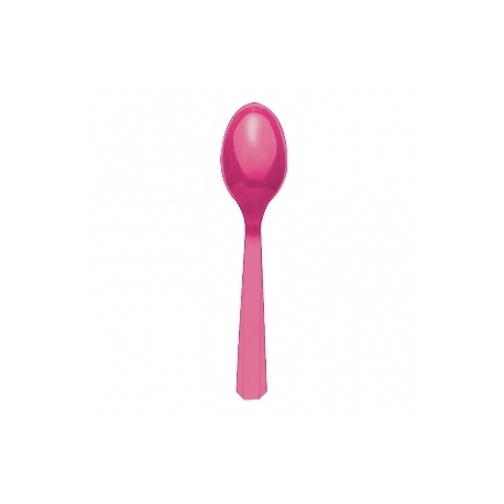 Cucharas de plástico en la categoria vajillas de colores para decorar.