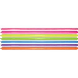 Globos modelar 260 Surtido Neón Sempertex