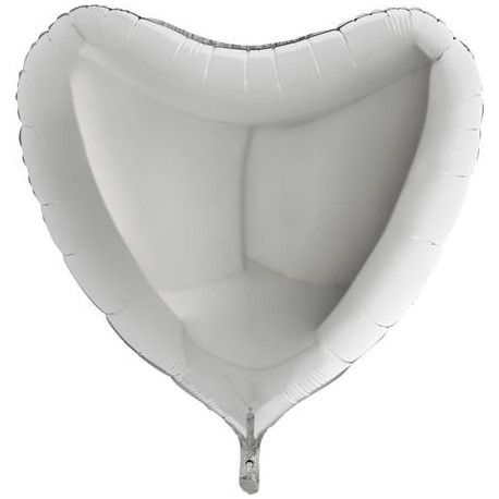 Globo corazón de foil 36"-90cm Grabo
