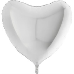 Globo corazón de foil 36"-90cm Grabo