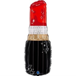 Globo pintalabios de foil ideales para tus fiestas con glamour.