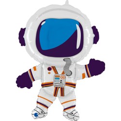 Globo Astronauta de foil Grabo