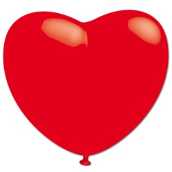 Globo Corazón gigante de 140cm látex