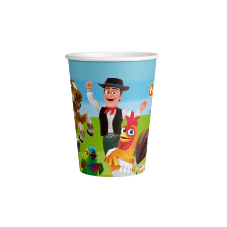 Vasos Granja Zenon 250ml papel