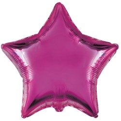 Globo con forma de estrella de foil de 9"-23cm para decoración.