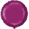 Globo redondo de foil 18"-45cm en globos metálicos para decoración.