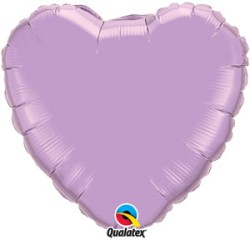 Globo corazón de foil 9"-23cm qualatex en globos corazón para decorar.