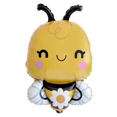 Globo Abeja sonriente Foil TG