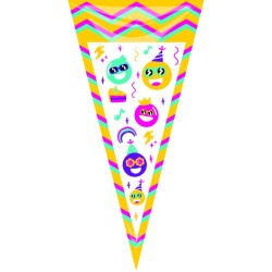 Bolsa de chuches triángulo CARAS (5)