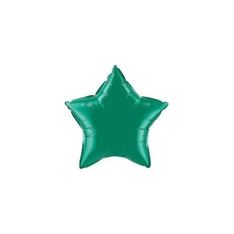 Globo Estrella de foil 9"-23cm Qualatex