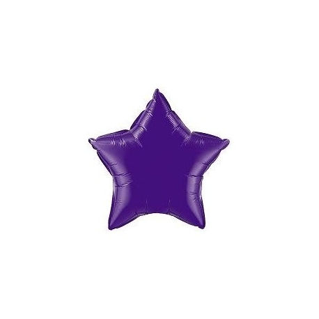 Globo Estrella de foil 9"-23cm Qualatex