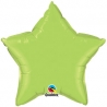 Globo Estrella de foil 9"-23cm Qualatex