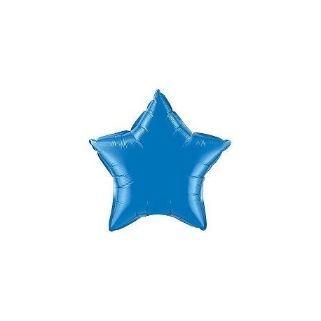 Globo Estrella de foil 9"-23cm Qualatex