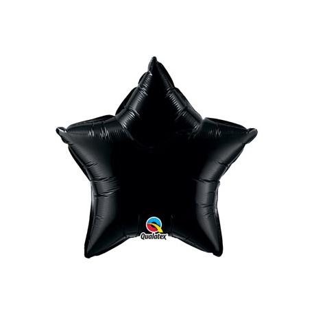 Globo Estrella de foil 9"-23cm Qualatex
