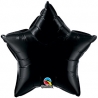 Globo Estrella de foil 9"-23cm Qualatex