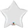 Globo Estrella de foil 9"-23cm Qualatex